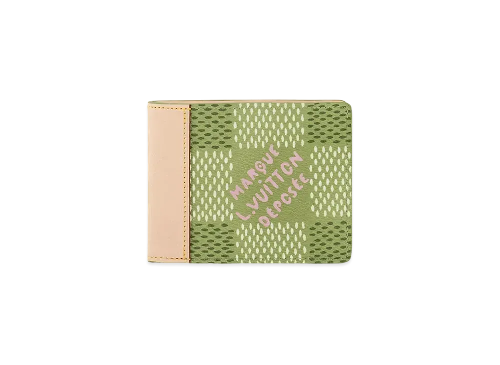 Tyler, The Creator x Louis Vuitton Slender Wallet Damier Golf "Green"