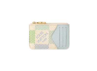 Louis Vuitton Romy Card Holder Damier "Pistachio Green"