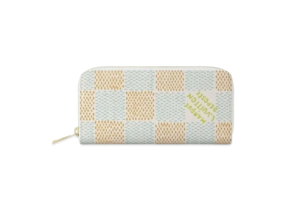 ルイヴィトン ジッピーウォレット・ヴェルティカル ダミエ・ヘリテージ "ブロン" N40675