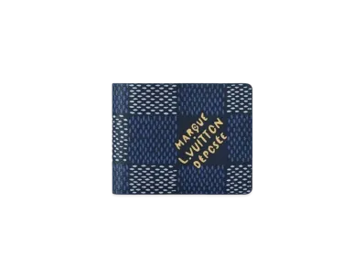 Louis Vuitton Multiple Wallet Damier Heritage "Blue"