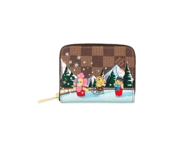 Louis Vuitton Zippy Coin Purse Damier Ebene