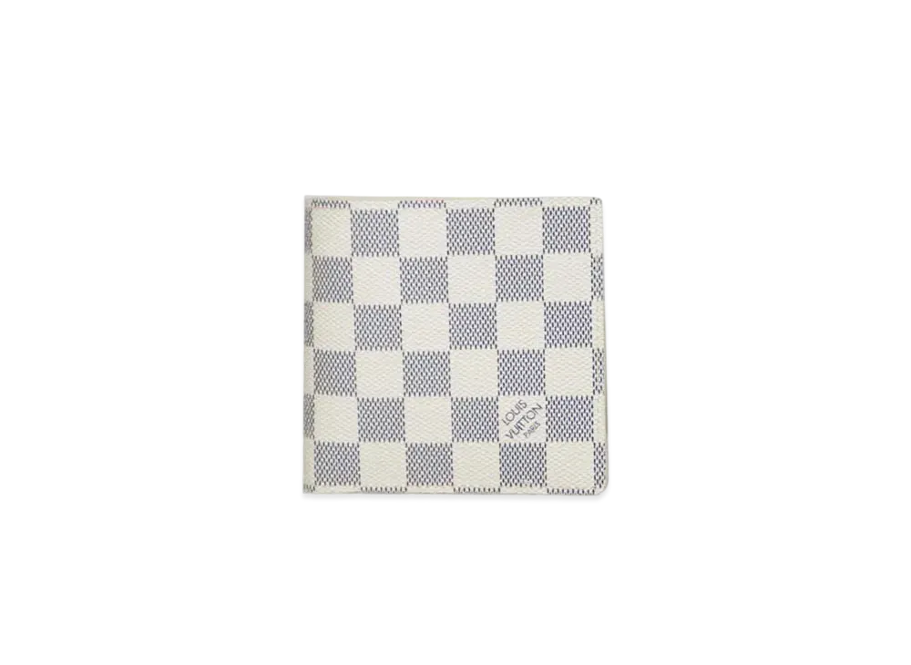 ルイヴィトン ポルトフォイユ・マルコ ダミエ・アズール N60018