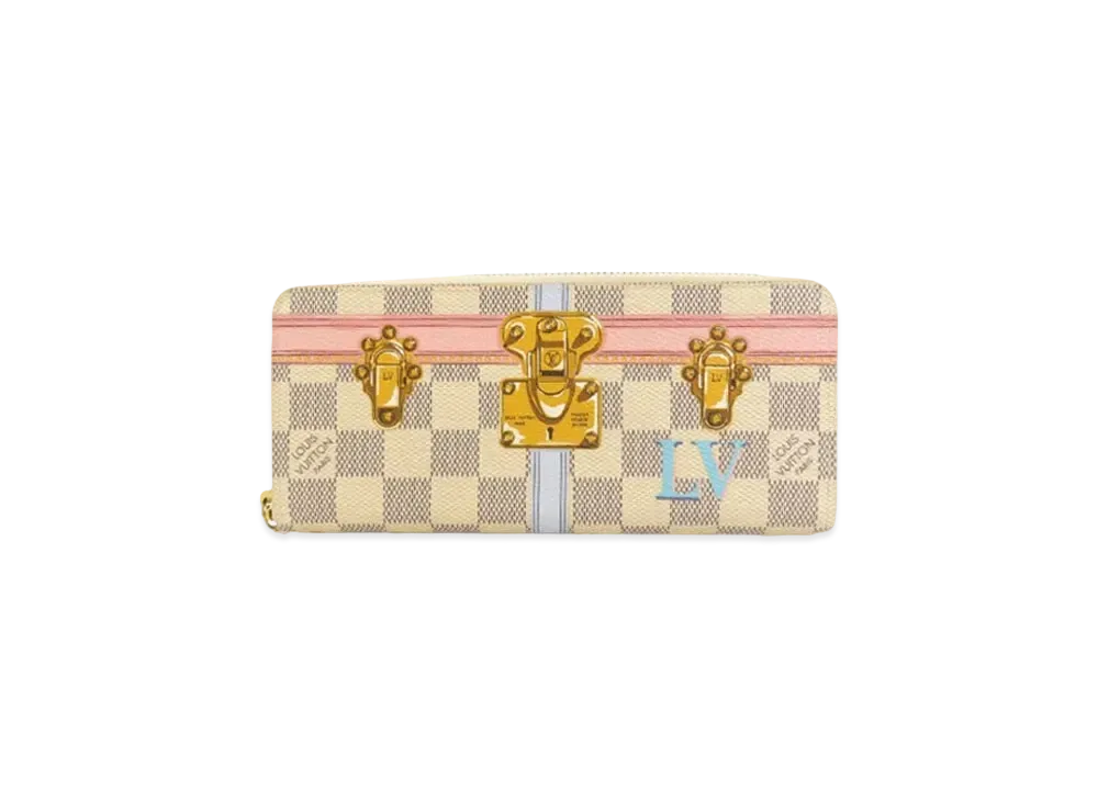 Louis Vuitton Clemence Wallet Damier Azur Summer Trunk