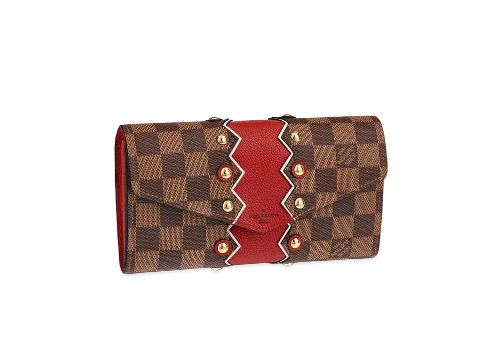 Louis Vuitton Sarah Wallet Damier Ebene Karakoram