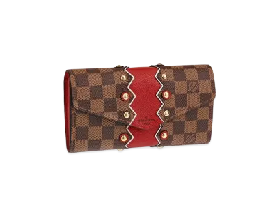 Louis Vuitton Sarah Wallet Damier Ebene Karakoram