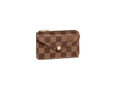 Louis Vuitton Card Holder Recto Verso Damier Ebene "Rose Ballerine"