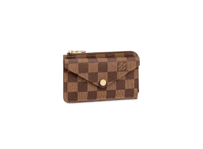 Louis Vuitton Card Holder Recto Verso Damier Ebene "Rouge"