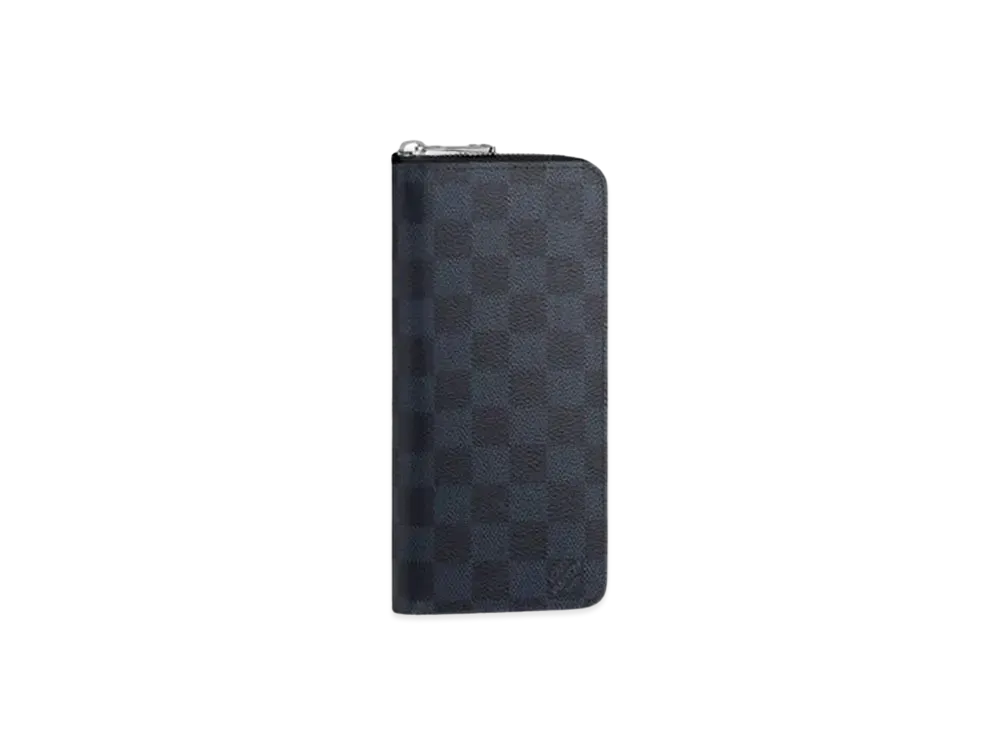 Louis Vuitton Zippy Wallet Vertical Damier Cobalt