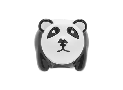 LOEWE Big Panda Dice "Black/Soft White"