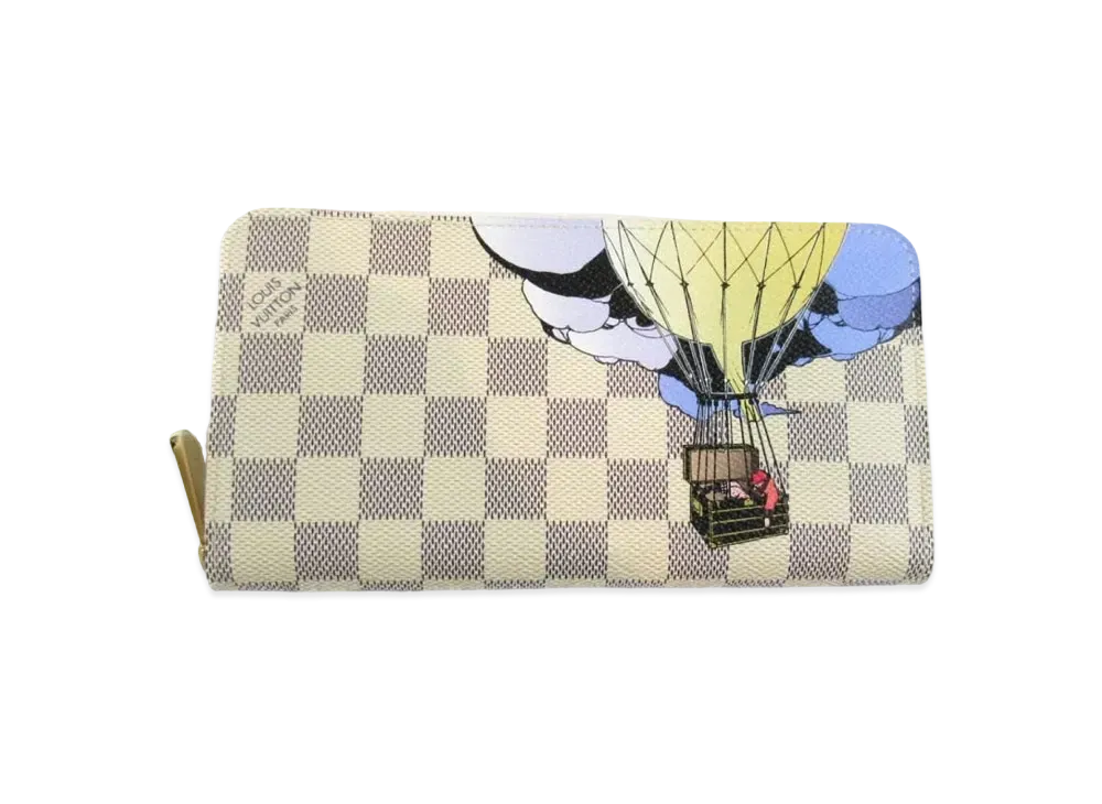 Louis Vuitton Zippy Wallet Damier Azur