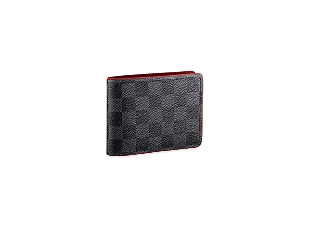 Louis Vuitton Multiple Wallet Damier Graphite "Bordeaux"