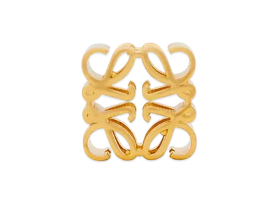 LOEWE Small Anagram Dice "Gold"