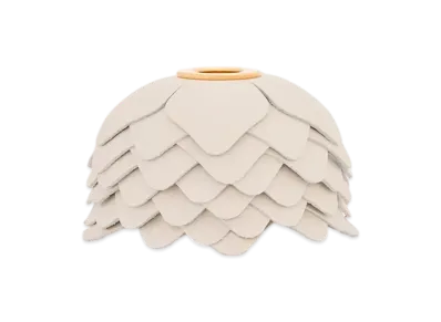 LOEWE Small Flower Charm "Soft White"