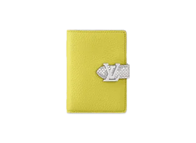 Louis Vuitton LV Vertical Wallet Compact Monogram "Tonic Lemon"