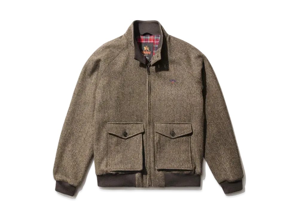Noah x Baracuta Tweed Herringbone G9 Jacket "Brown"