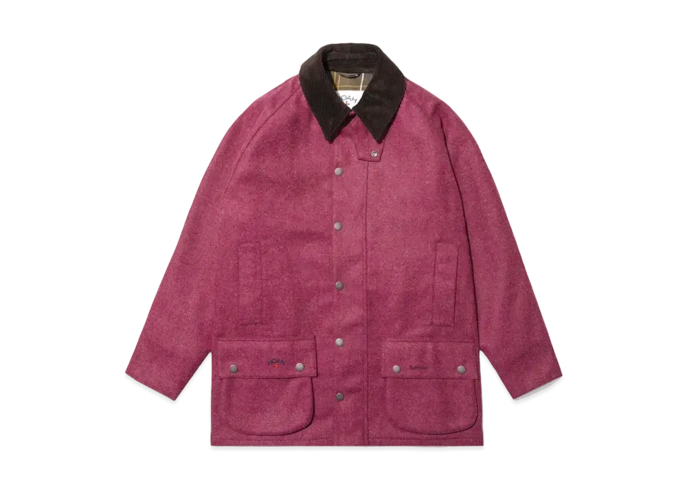 Noah x Barbour Beaufort Jacket "Pink"