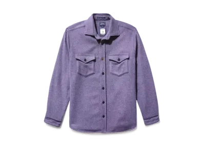 Noah Cashmere CPO "Heather Purple"