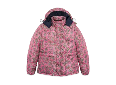 Noah Paisley Cashball Puffer Jacket "Pink"