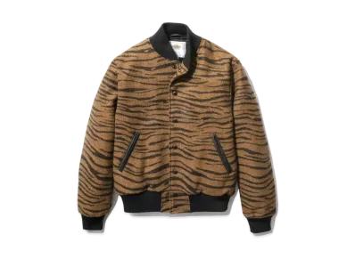 Noah x Roxy Music Tiger Varsity Jacket "Brown"
