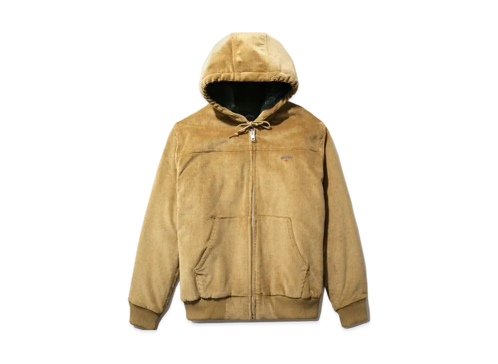 Noah Corduroy Hooded Bomber "Fawn"