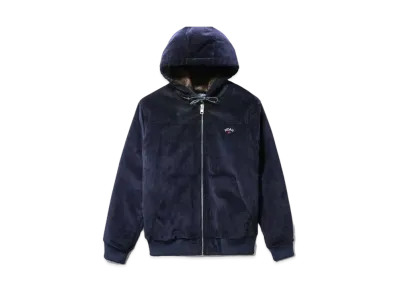 Noah Corduroy Hooded Bomber "Dark Navy"