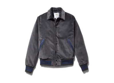 Noah Corduroy Varsity Jacket "Grey"