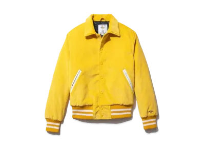 Noah Corduroy Varsity Jacket "Lemon"