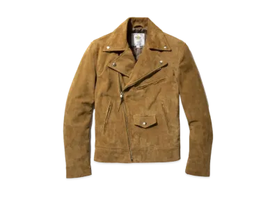 Noah Motorcycle Jacket "Tan Suede"