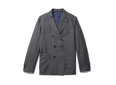 Noah Double-Breasted Jacket "Grey"