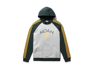 Noah Adidas Core Logo Raglan Hoodie "Green"