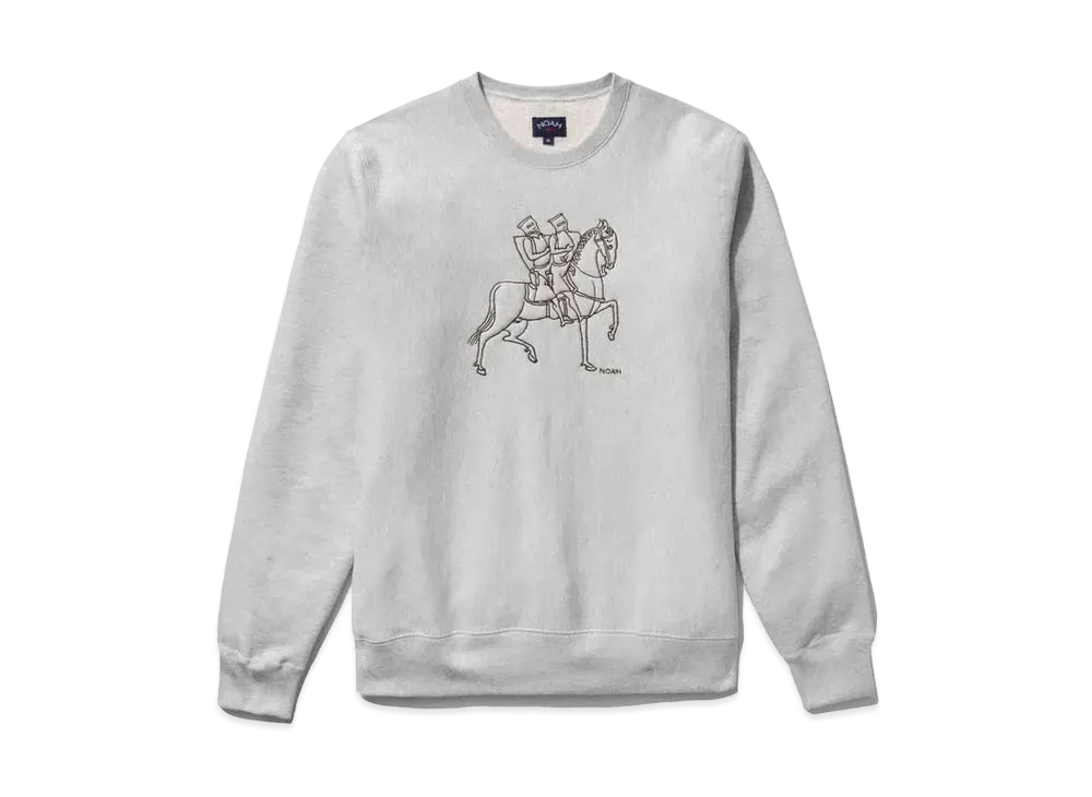 Noah Knights Templar Crewneck "Grey"