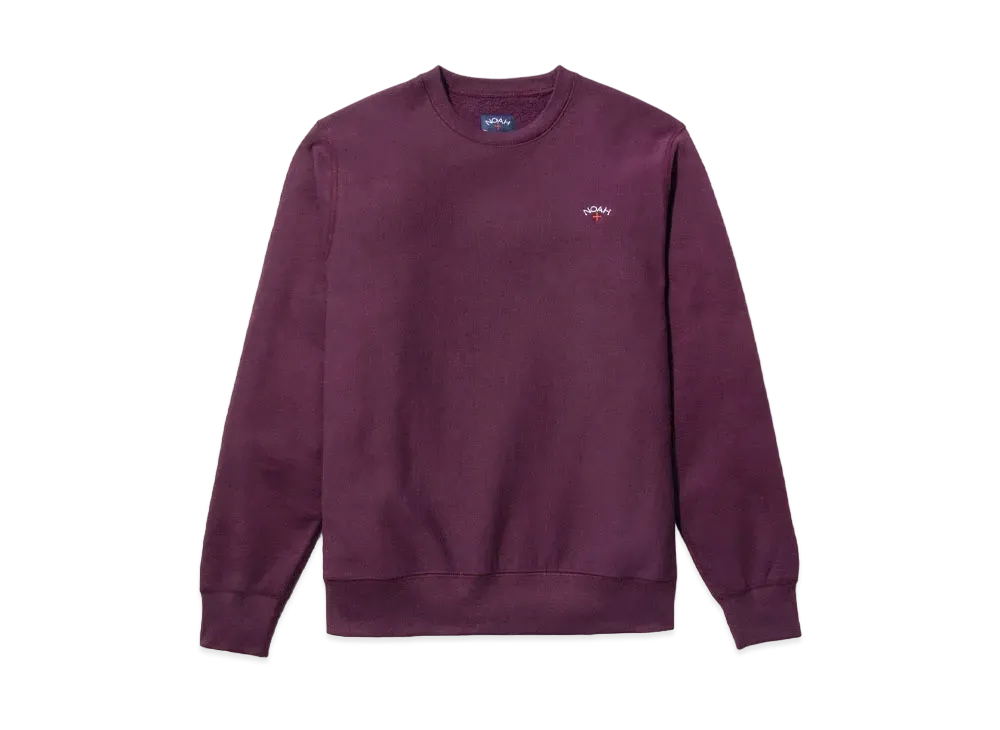 Noah Classic Crewneck "Plum"