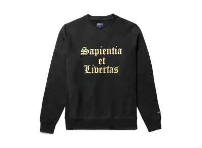 Noah Knowledge Crewneck "Black"