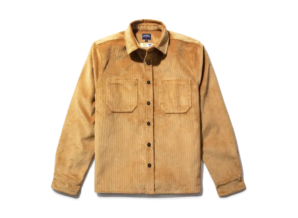 Noah Heavy Duty Corduroy Shirt Jacket "Fawn"