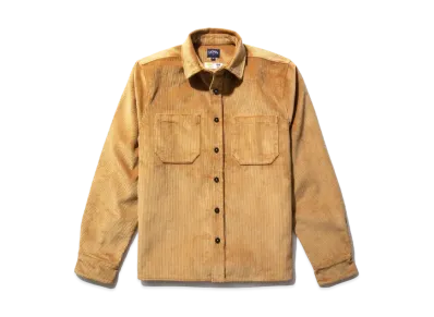 Noah Heavy Duty Corduroy Shirt Jacket "Fawn"