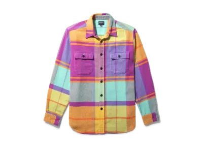 Noah Heavyweight Bright Plaid Flannel "Multi"