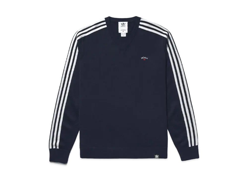 Noah V-neck Adidas Sweater "Black"