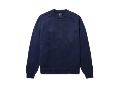 Noah Cotton Sweater "Navy"