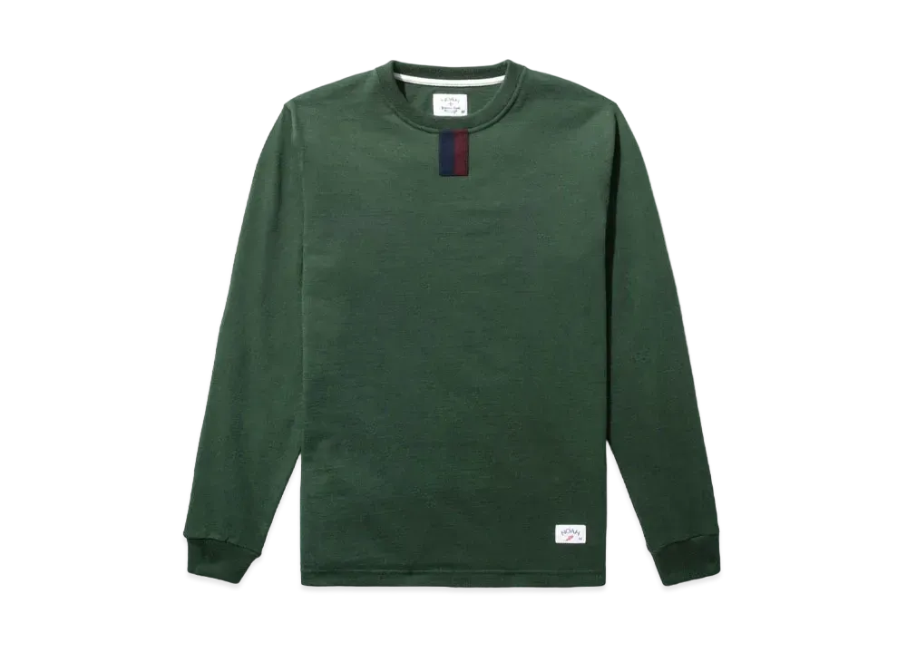 Noah Long Sleeve Tab Tee "Bottle"