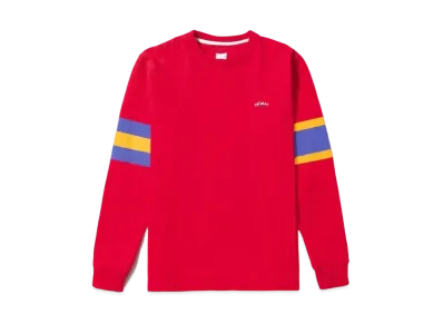 Noah Long Sleeve Practice Top "Red"