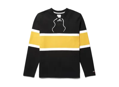 Noah Lace-Up Hockey Jersey "Black"