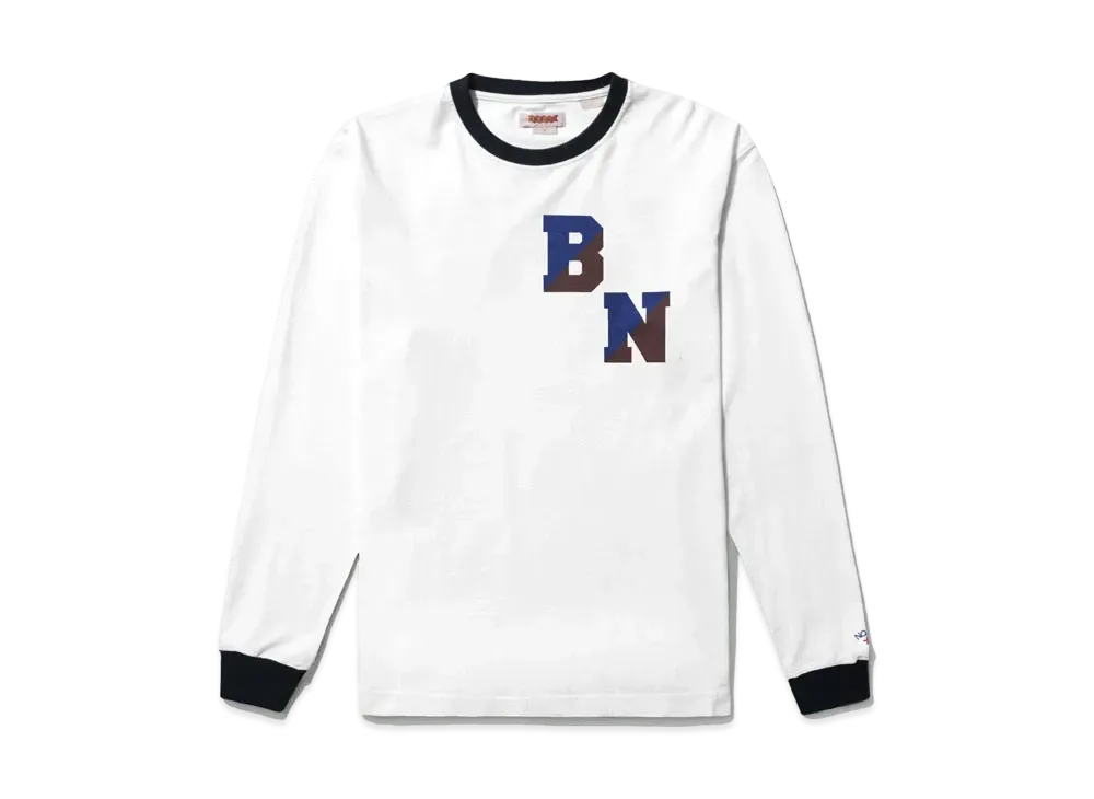 Noah x Baracuta Ringer Tee "White"