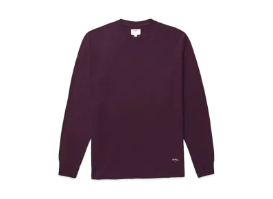 Noah Long Sleeve Recycled Tee "Plum"