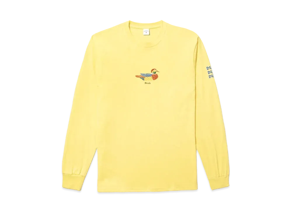 Noah Duck LS Tee "Yellow"