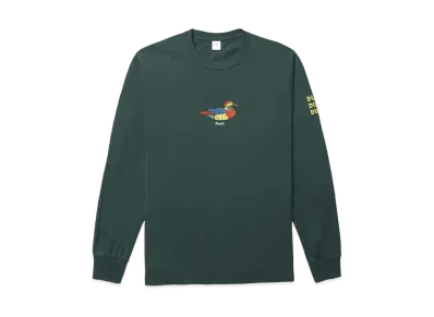 Noah Duck LS Tee "Dark Green"
