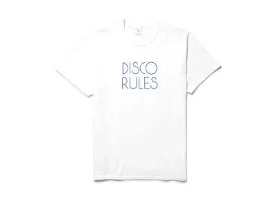 Noah Disco Rules Tee "White"