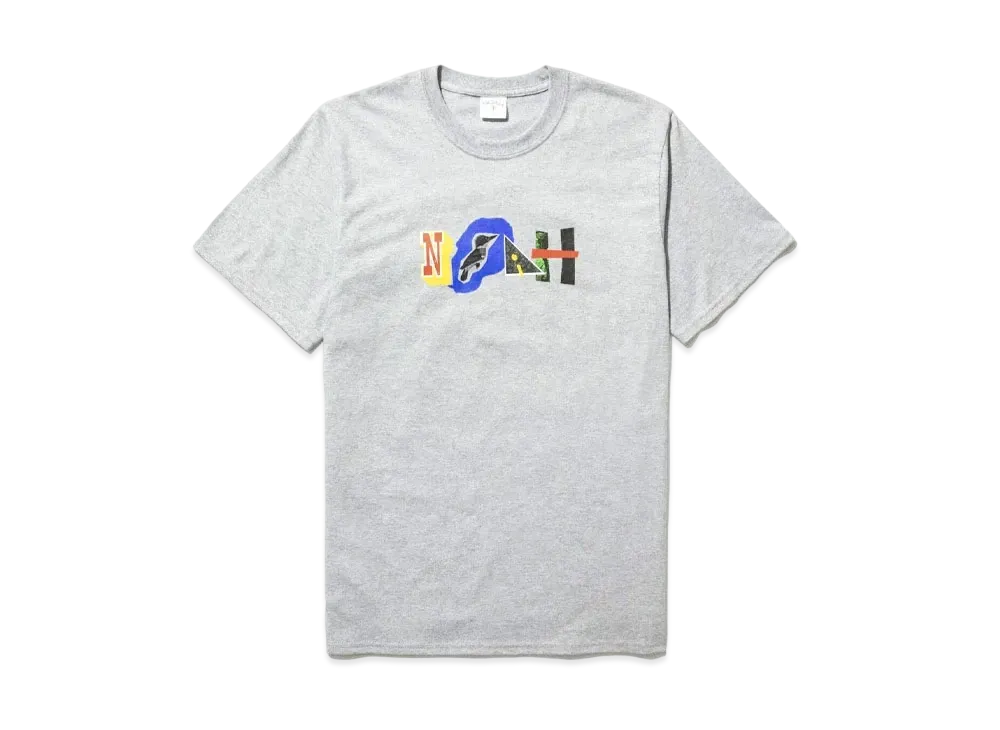 Noah Paper Cut Tee "Grey"