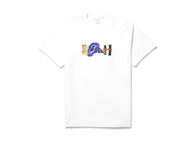 Noah Paper Cut Tee "White"