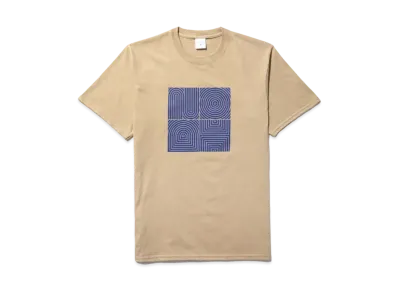 Noah Fingerprint Tee "Sand"