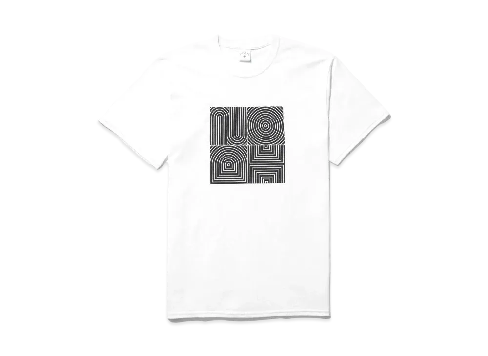 Noah Fingerprint Tee "White"